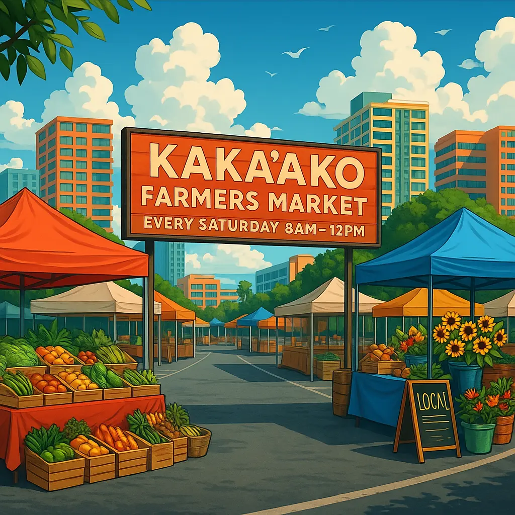 Kakaʻako Farmers Market: A Fresh, Flavorful Start to Your Saturday in Honolulu