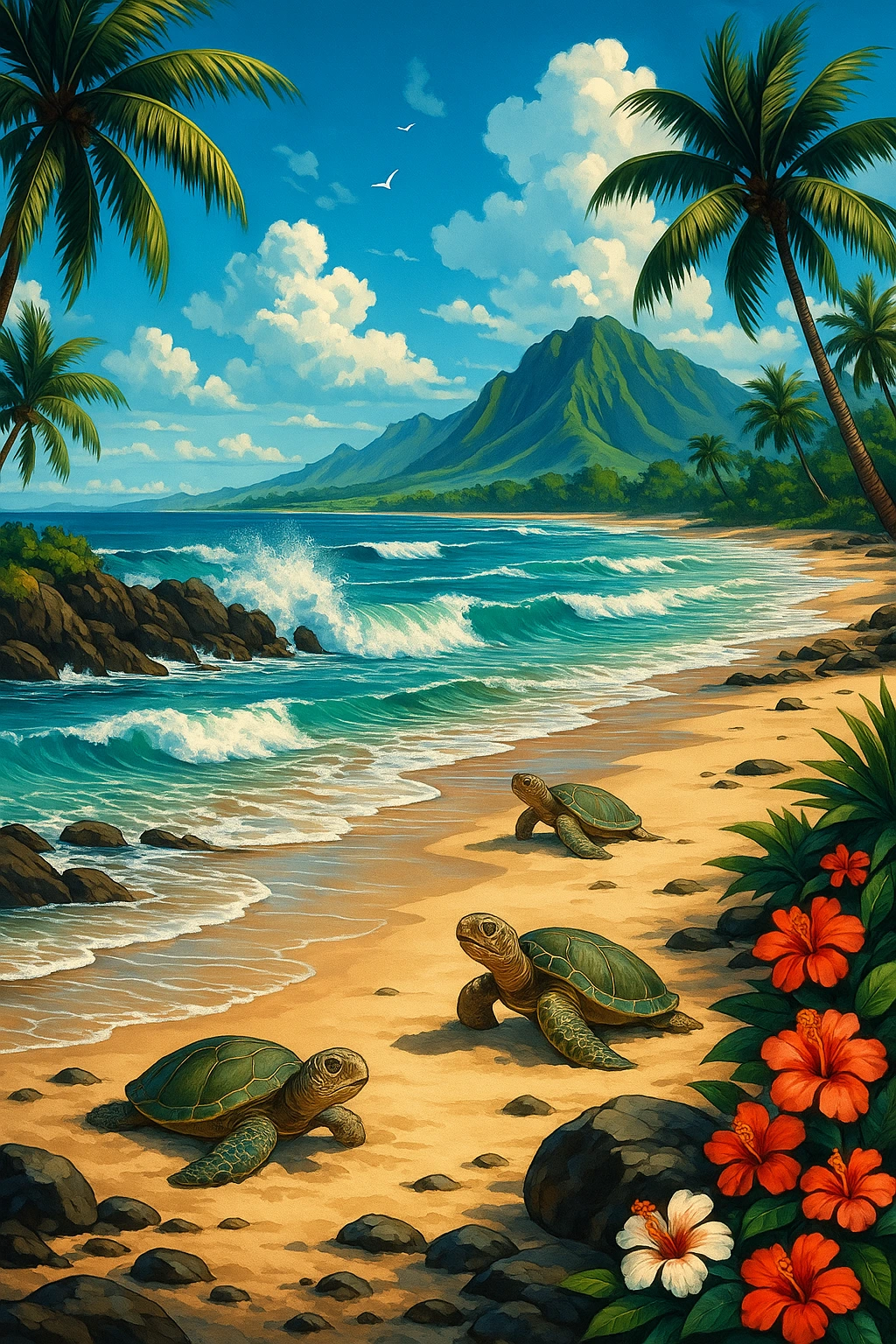 Laniakea Beach: Turtle Encounters on Oahu’s Iconic North Shore