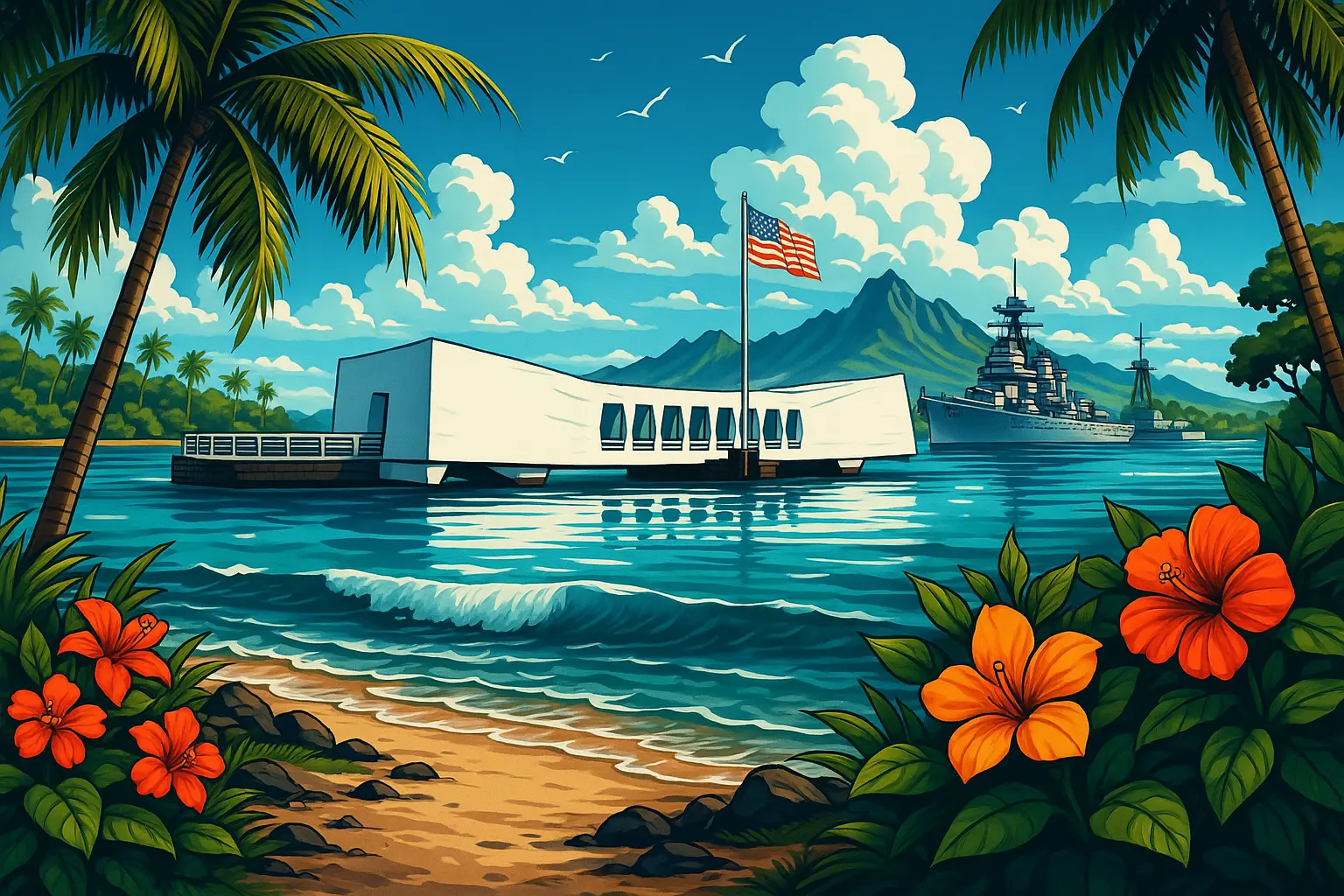 Pearl Harbor National Memorial: A Place of Reflection and History on Oʻahu