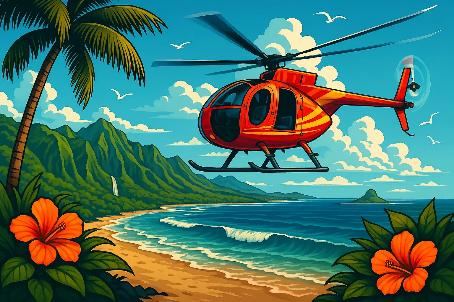 Magnum Helicopters: A Doors-Off Adventure Over Oʻahu