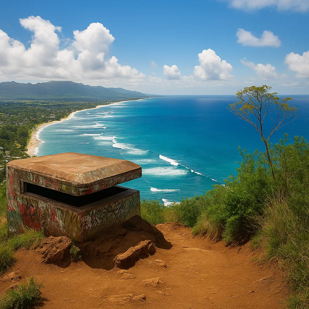 ʻEhukai Pillbox Trail: A Forested Hike with Panoramic Views of Oʻahu’s North Shore