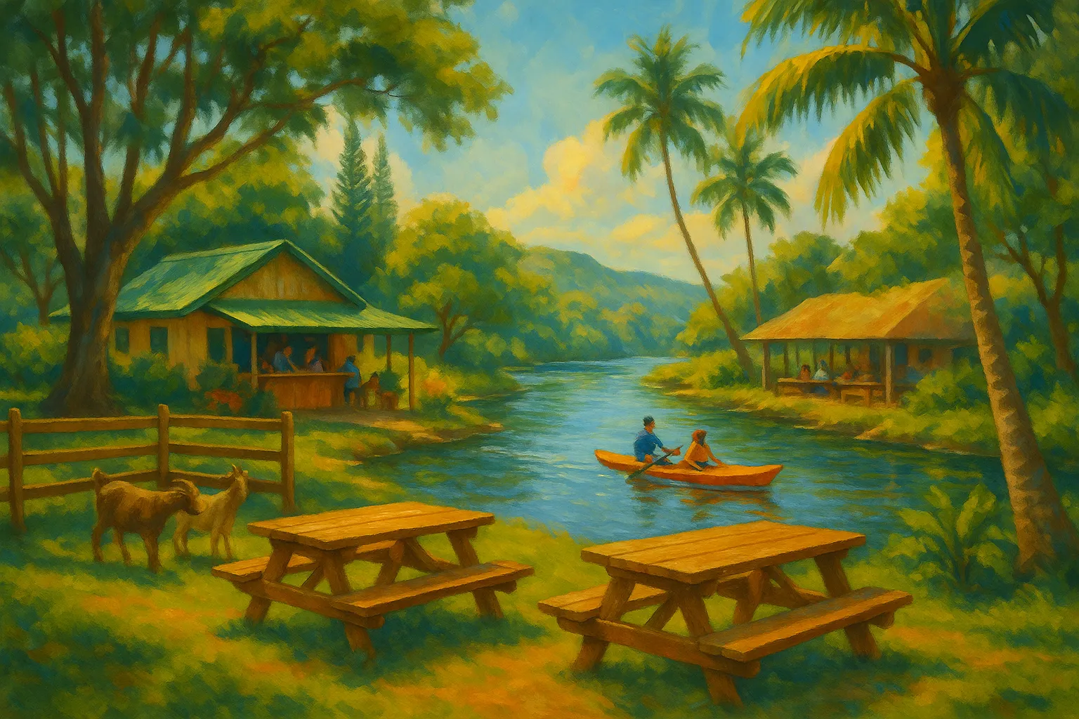 Tsue’s Farm: A Relaxed Riverside Escape in Haleʻiwa