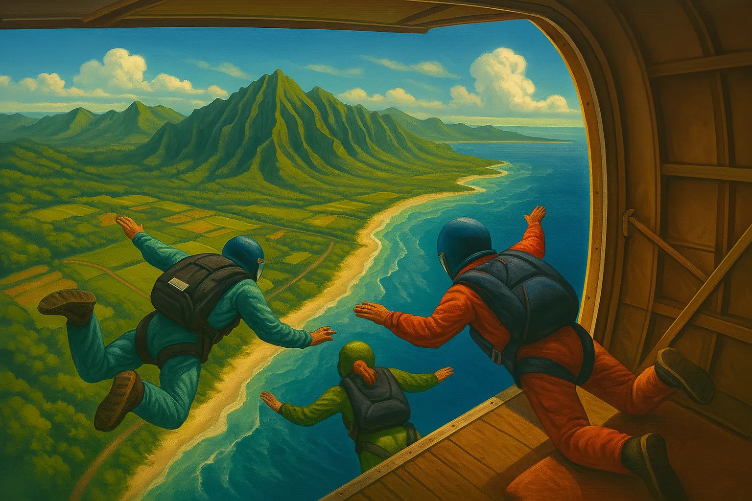 Falling for the Island: The Sky-High Thrill of