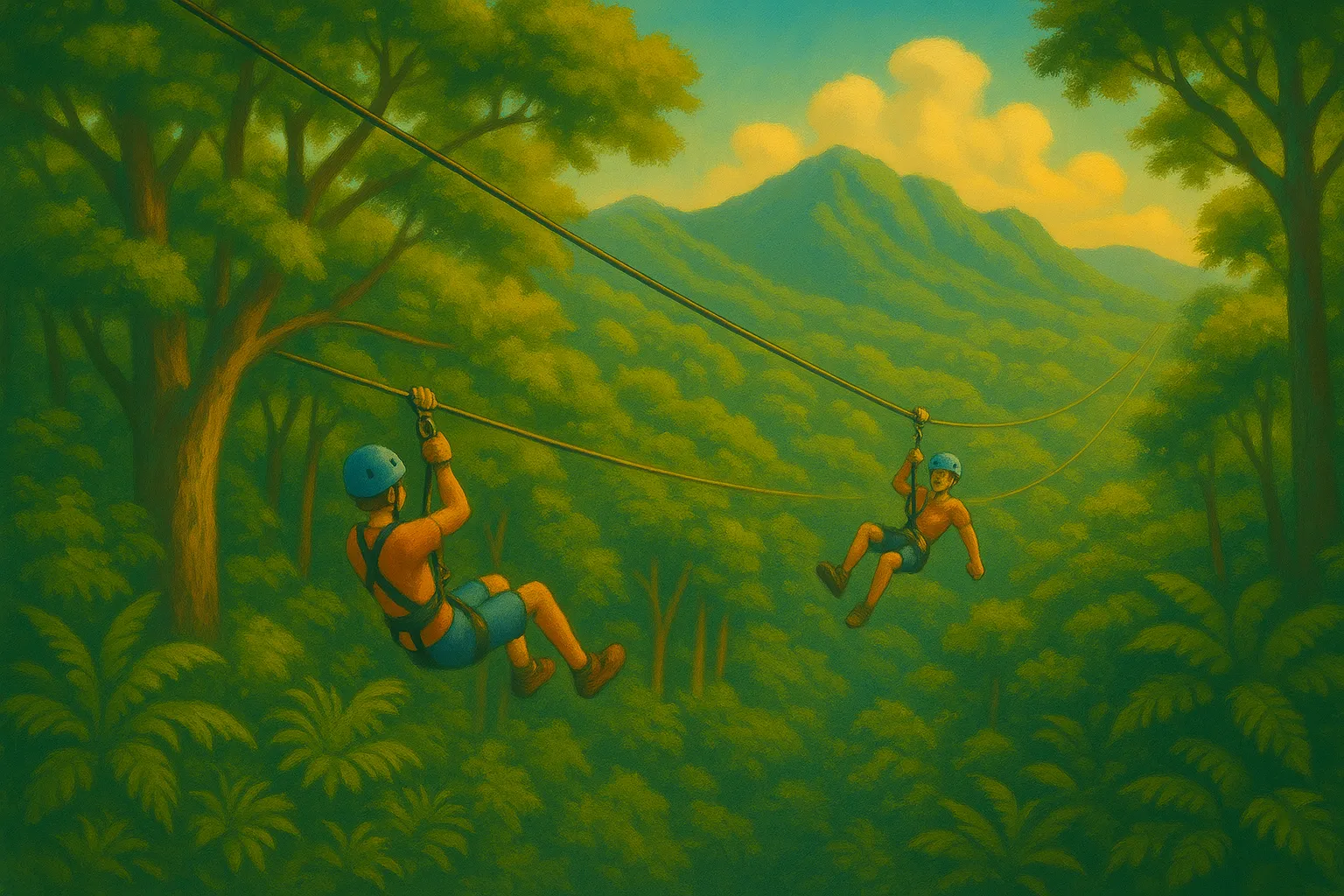 Flight Over the Forest: Ziplining Through Keana Farms on Oʻahu’s North Shore